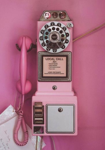 Pink phone