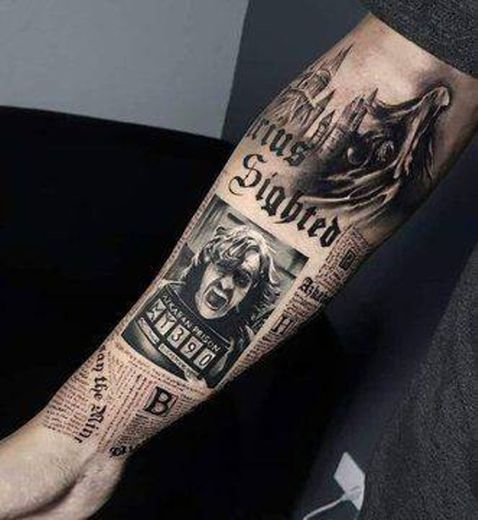 Sirius Black tattoo