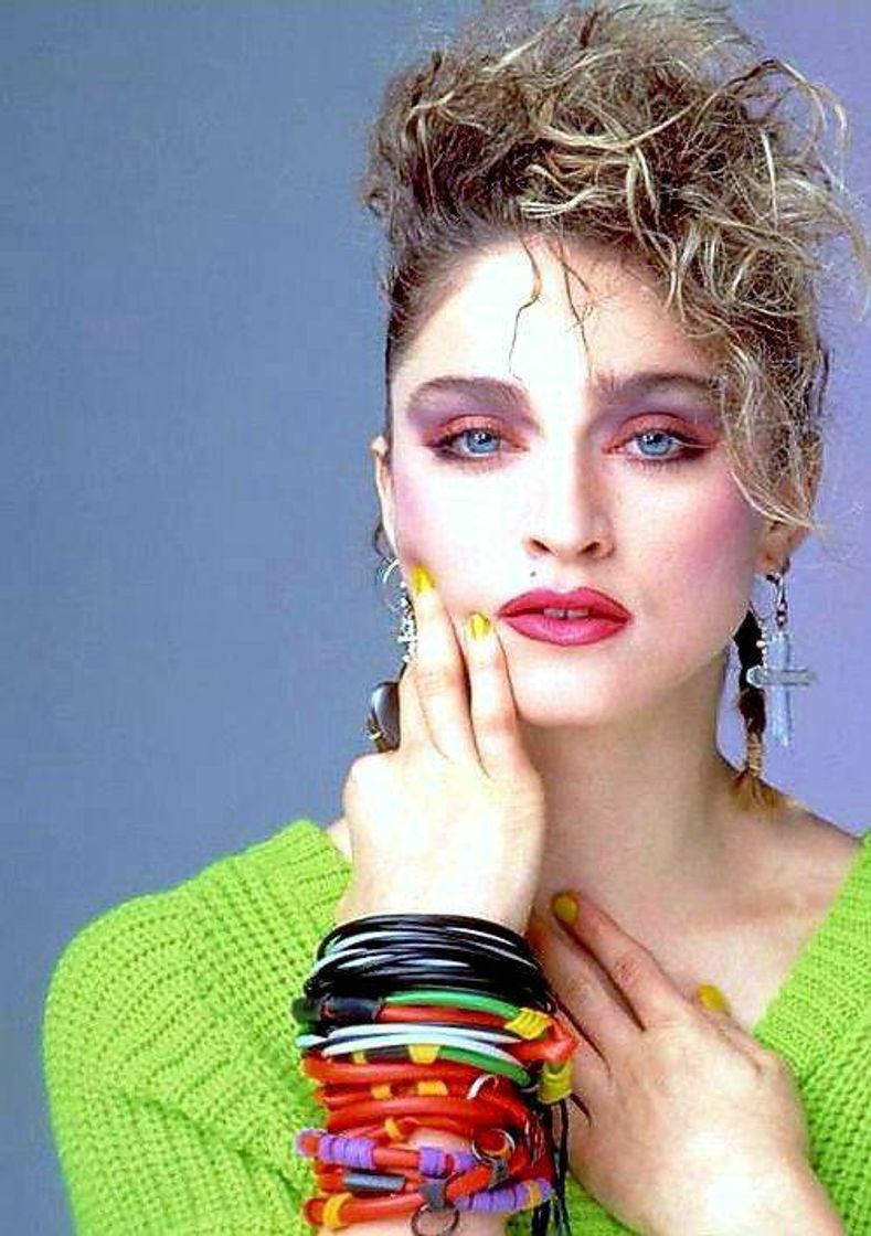 Moda Madonna make anos 80 💋