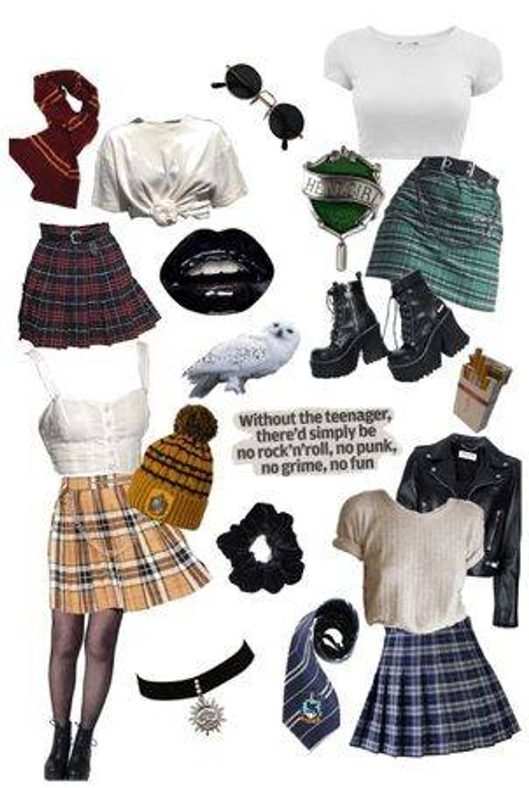 Moda Roupa Hogwarts