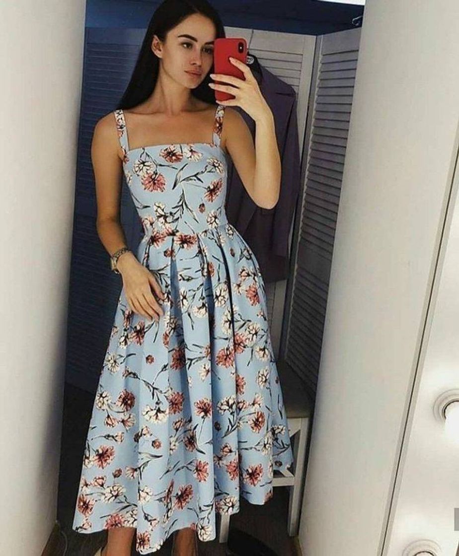 Moda Vestido floral 