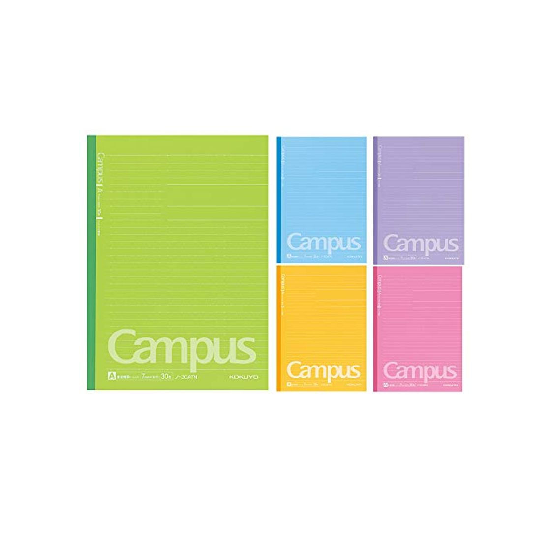 Productos Kokuyo Campus notebookregla Semi-incorporado b5dotted 7 mm30hojaspack de 5