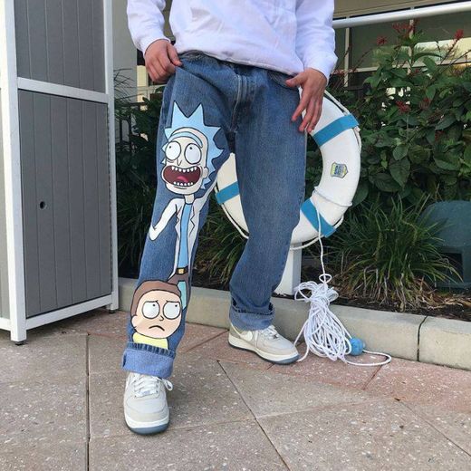 Custom RICK AND MORTY✂️