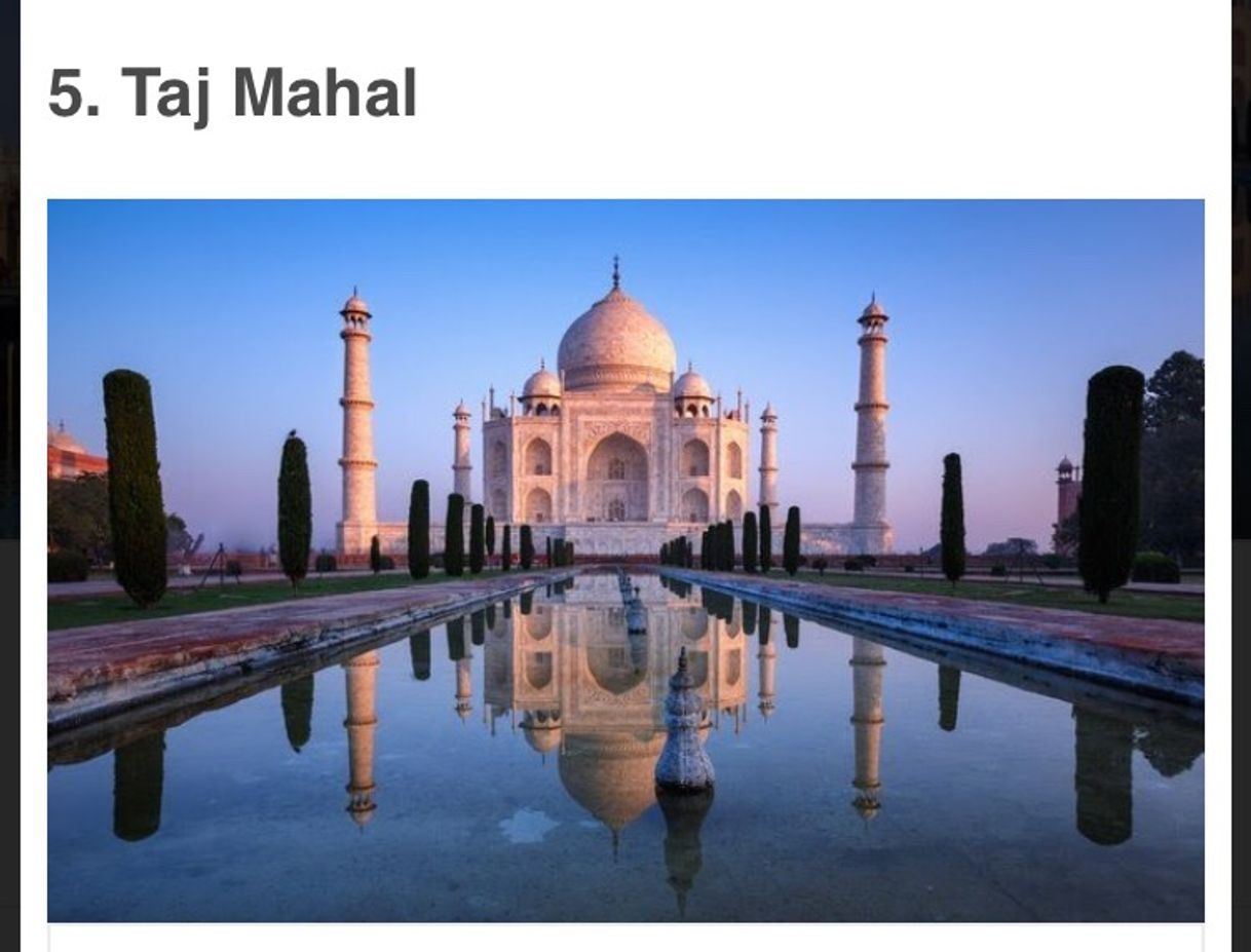 Moda Taj Mahal