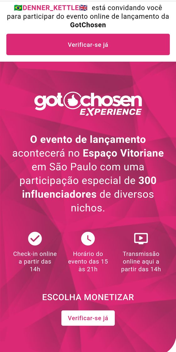 Fashion Gotcosen Monetização