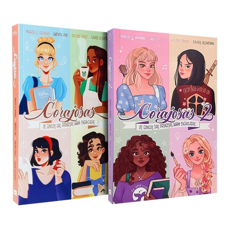 Book Corajosas: As princesas nada encantadas 1 e 2