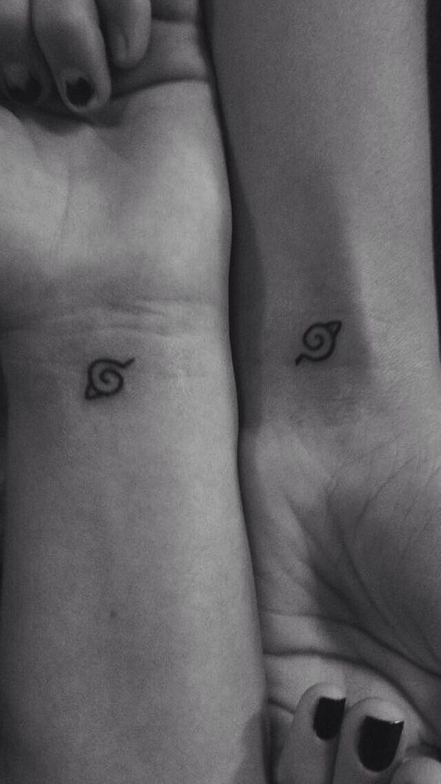 Social Naruto Hidden Leaf Village Tatoo
