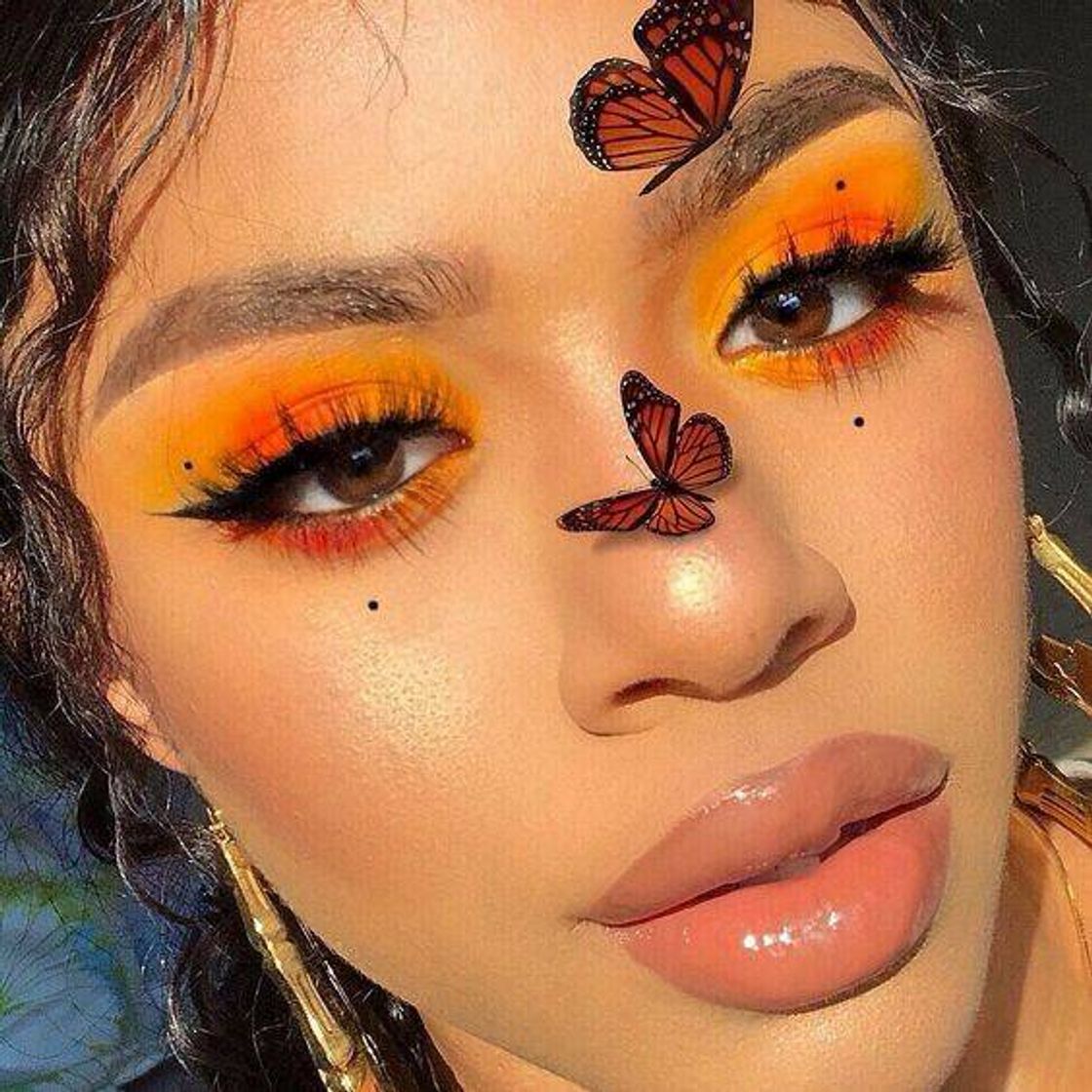 Fashion Butterfly Makeup