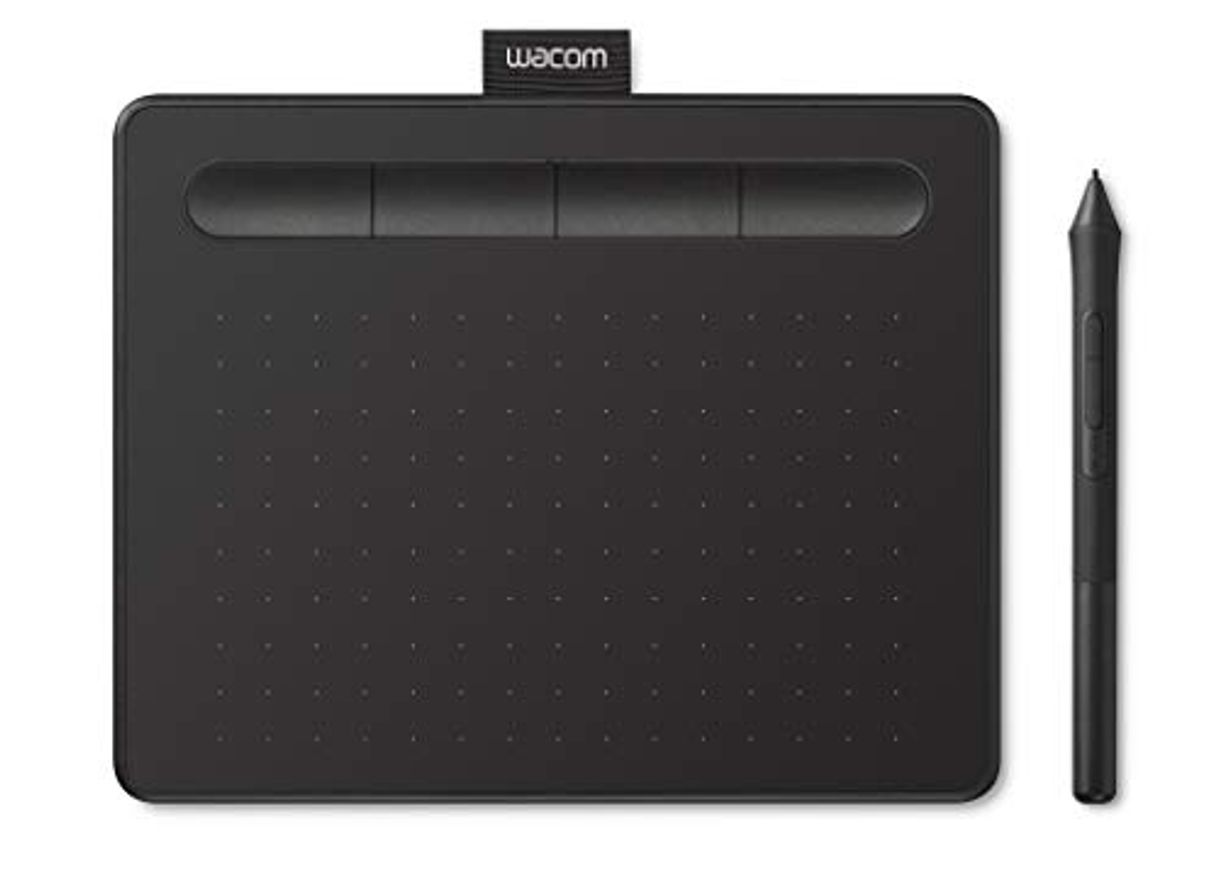 Electrónica Wacom Intuos S Tableta Gráfica Negra - Tableta Gráfica Portátil para pintar