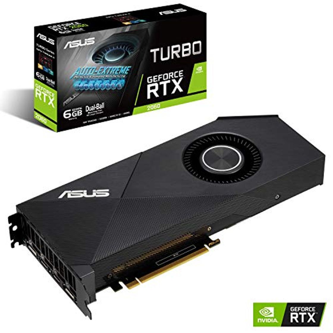 ASUS TURBO-RTX2060-6G - Tarjeta gráfica