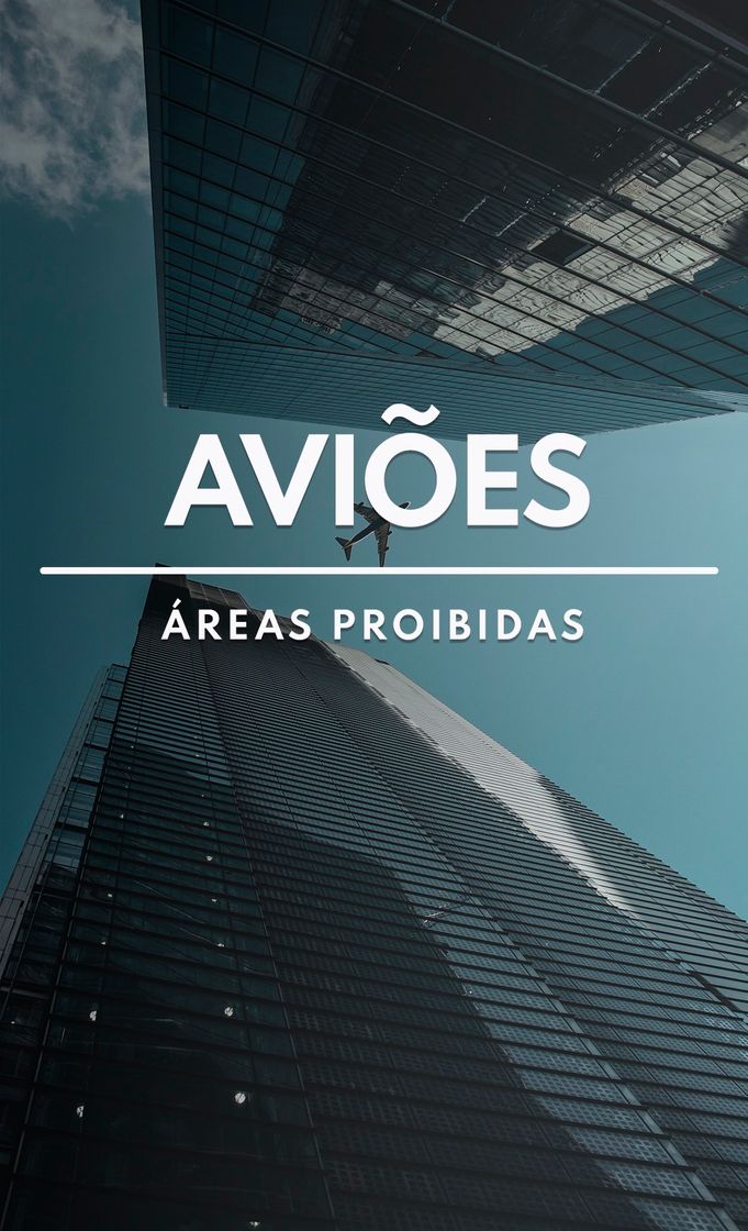 Fashion 5 AREAS PROIBIDAS ONDE AVIOES NAO PODEM VOAR 