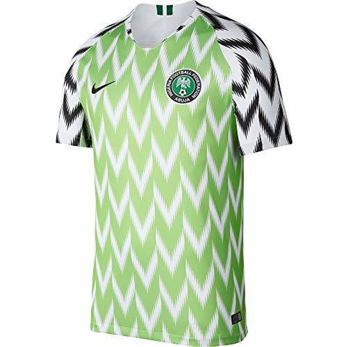 Social Nike Nigeria Stadium WM 2018 - Camiseta para Hombre, Color Verde, FR: