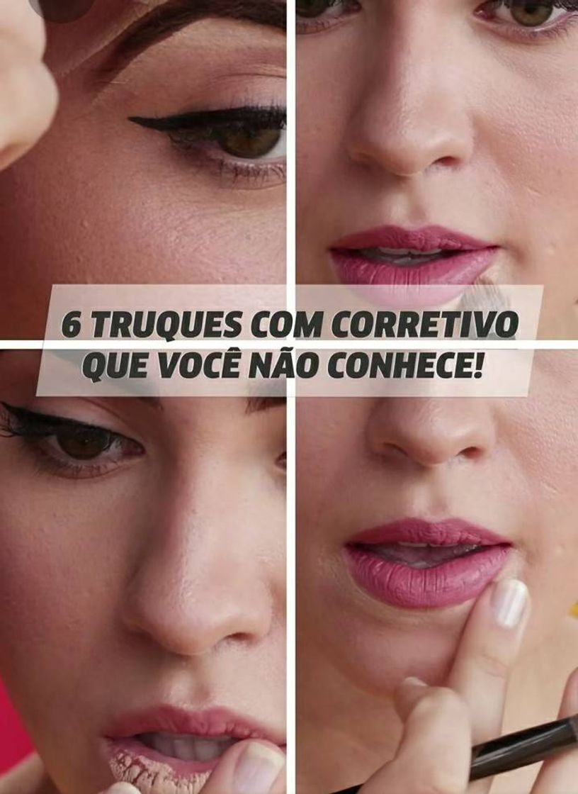 Moda 6 Truques do corretivo