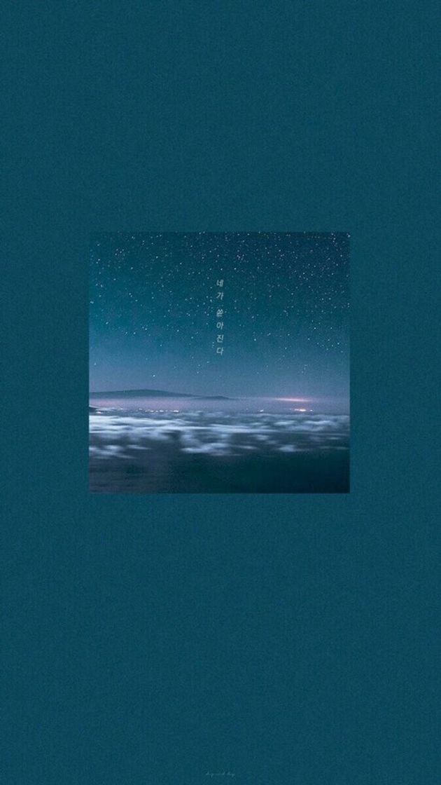 Wallpaper aesthetic simples azul