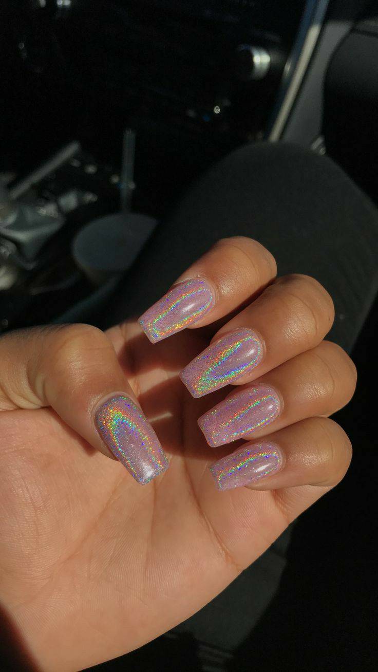 Moda Unhas holográficas