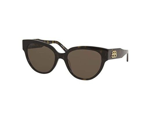 Balenciaga gafas de sol BB0050S 002 Habana brown tamaño de 55 mm de Mujeres