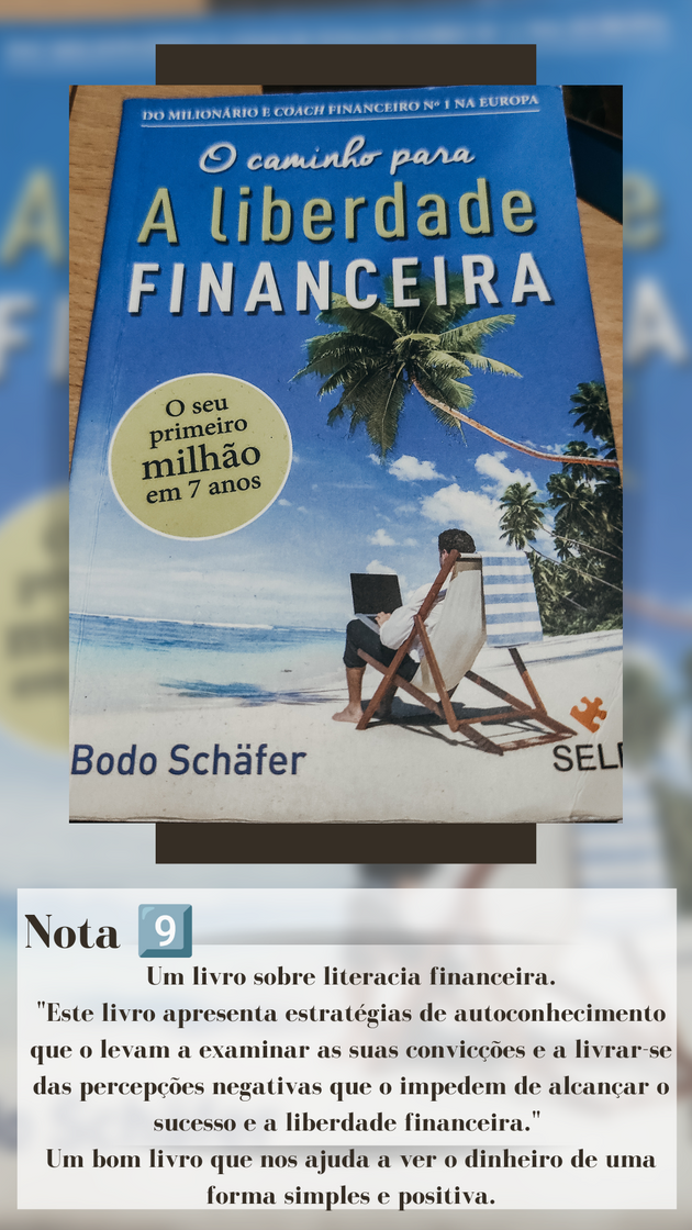 Book O caminho para a Liberdade Financeira - Bodo Schafer