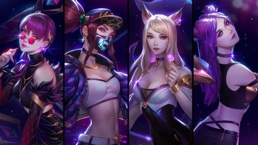 Skins KDA lindas dmss!!😍