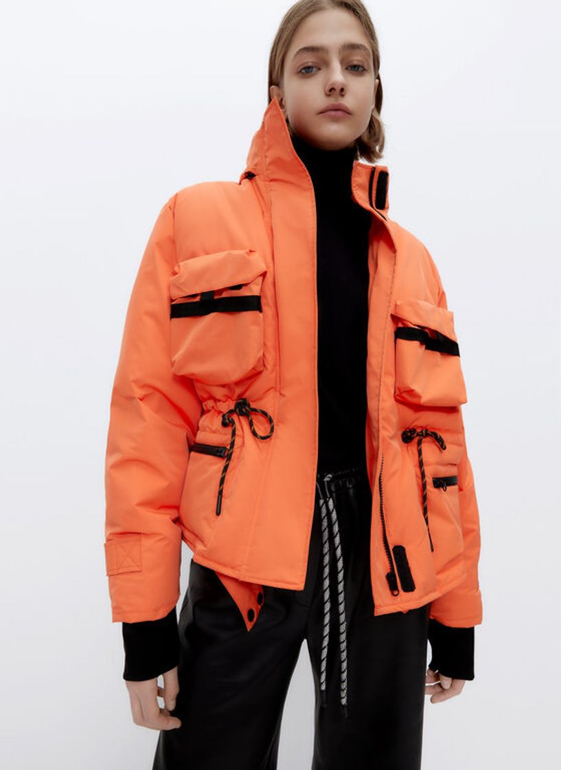 Moda Parka Naranja