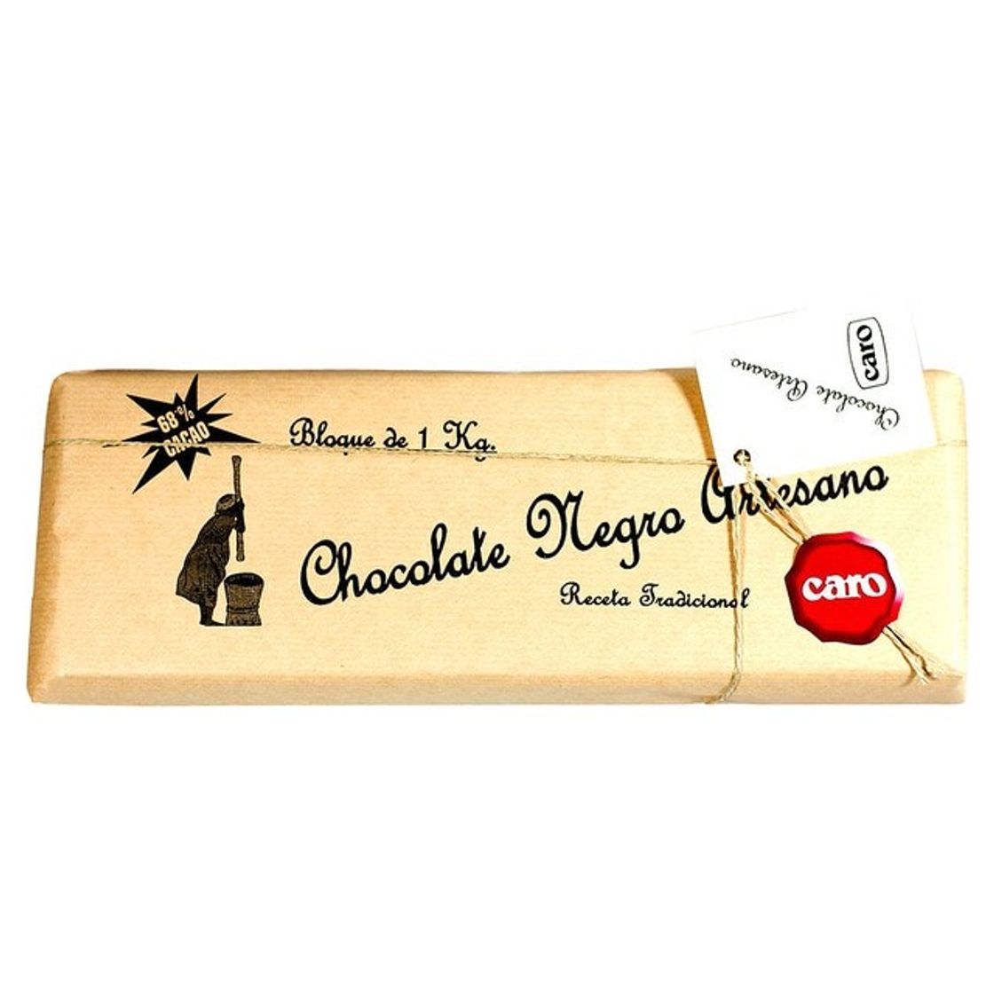 Social Chocolate negro artesano Caro 
