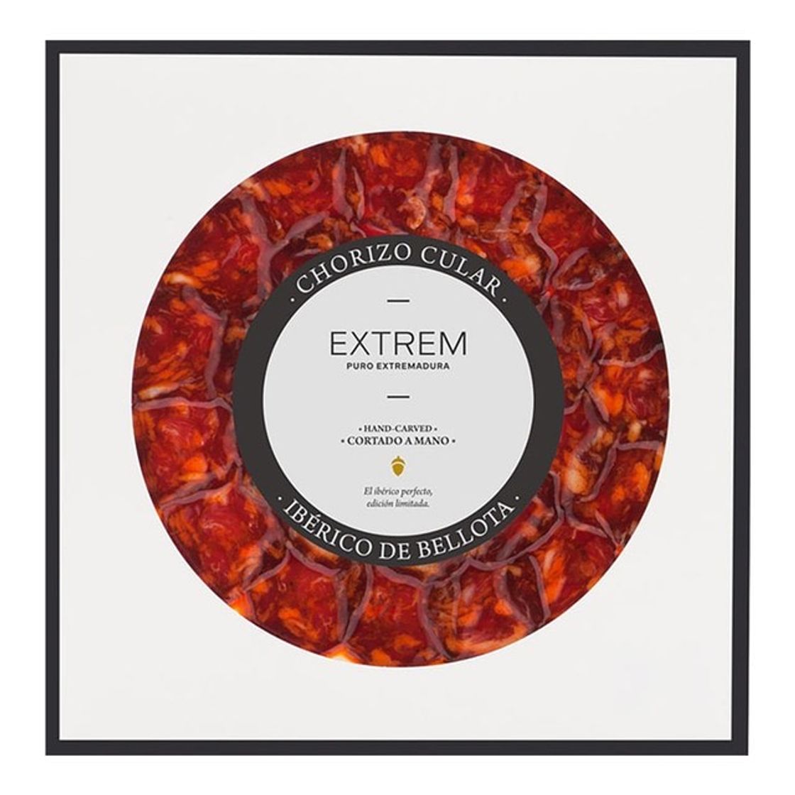 Social Chorizo Cular ibérico de bellota loncheado cortado a mano 