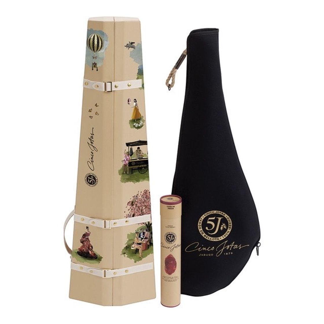 Social Maletín hexagonal Jamón de Bellota 100% Ibérico 