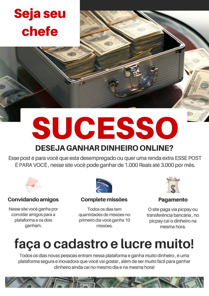 Fashion Site para ganhar dinheiro 💰