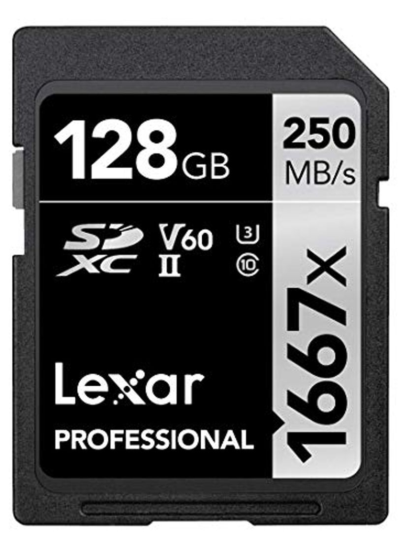 Social Carte Lexar Professional 1667x 128 Go SDXC UHS-II