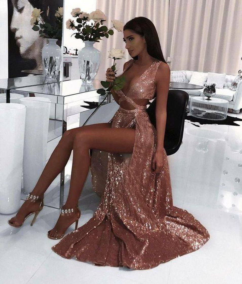 Moda vestido nude