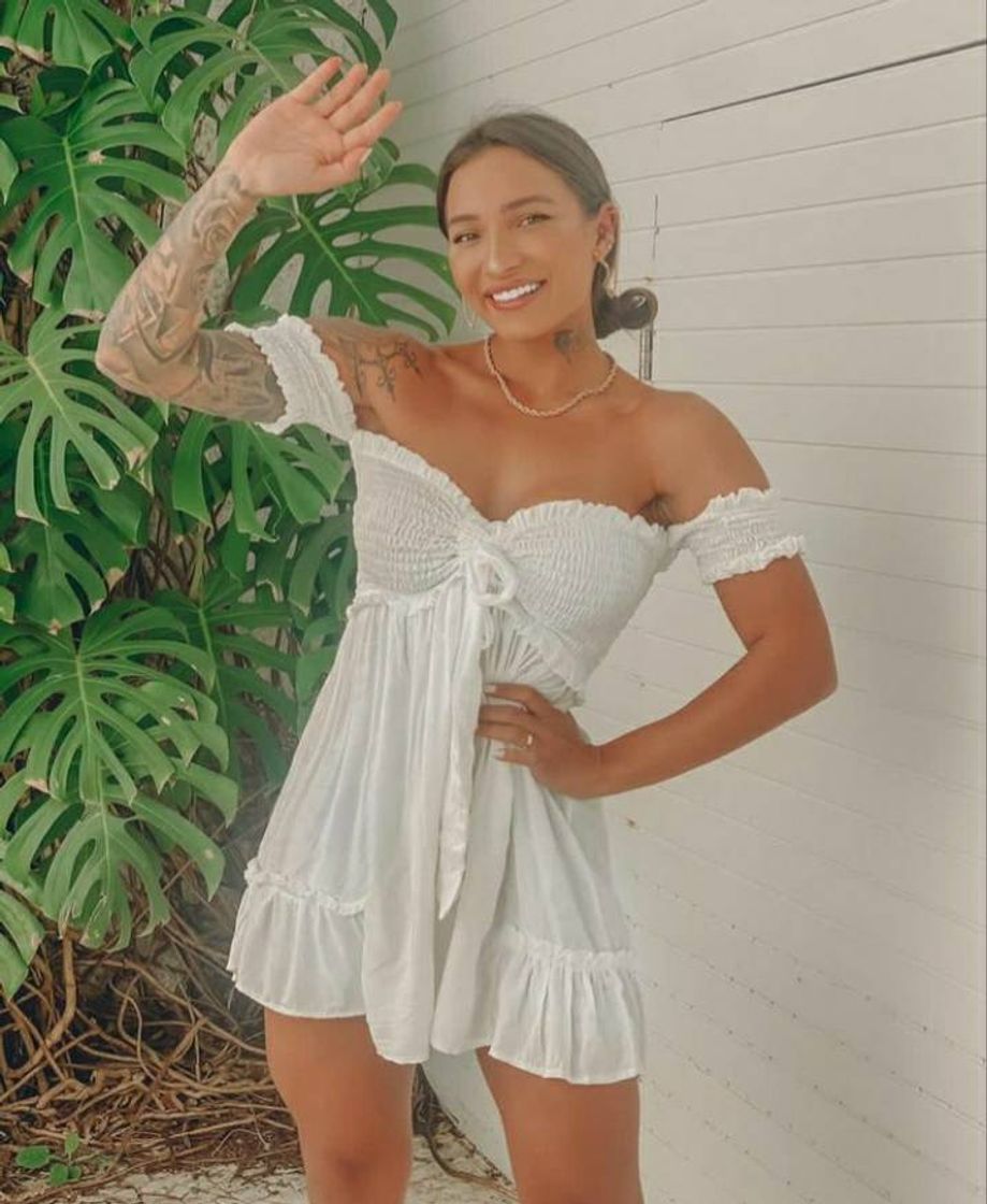 Moda vestido branco 