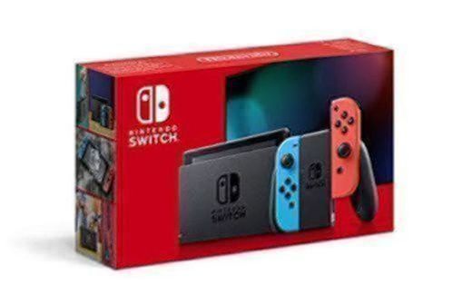 Nintendo Switch - Consola color Azul Neón/Rojo Neón