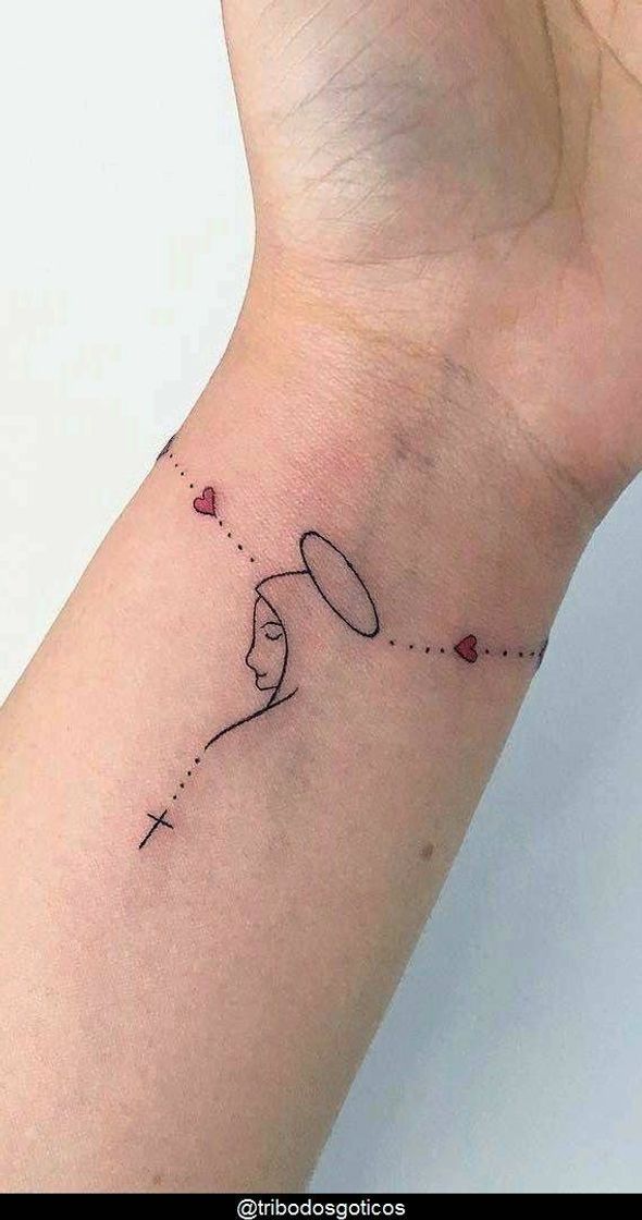 Fashion Tatuagem Nossa Senhora