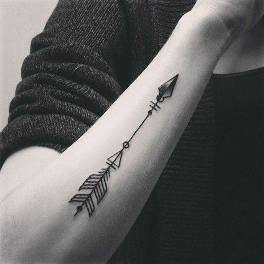 Fashion Tatuagem "Arrow"