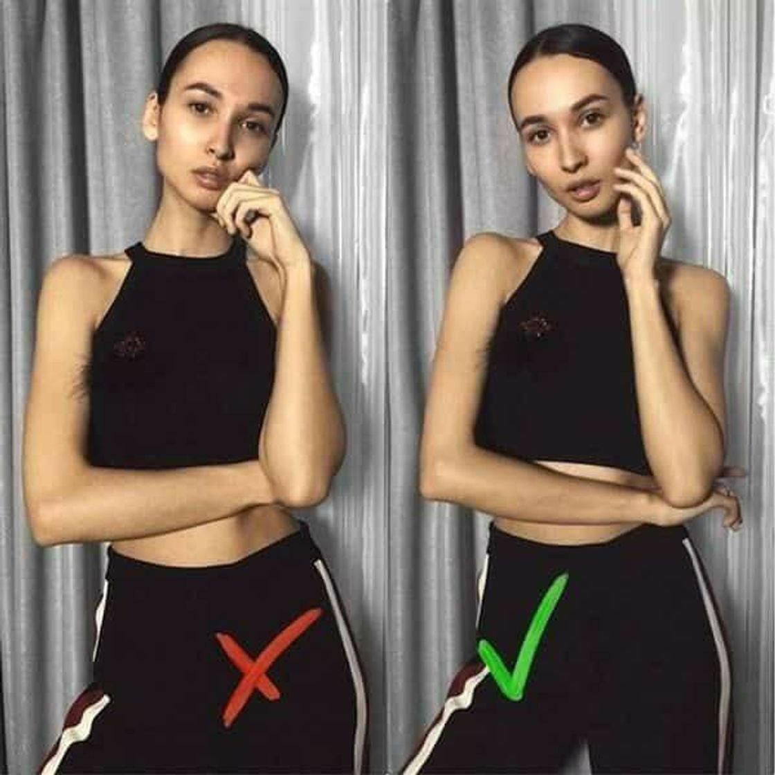 Moda Fazer e não fazer - poses