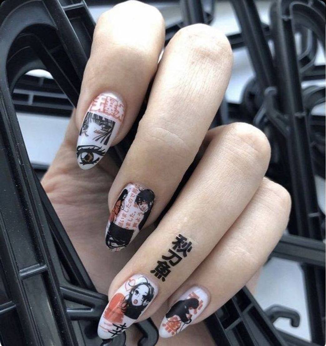 Moda Inspirações de unhas para quem gosta de animes