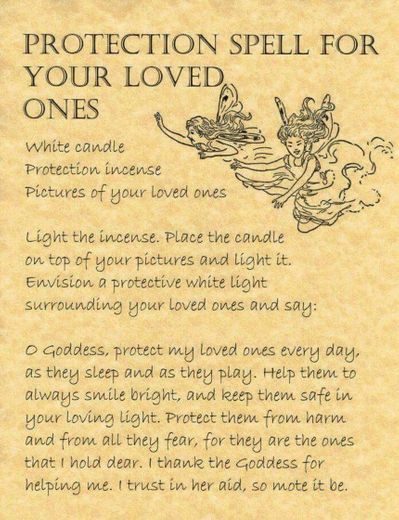 Protection spell for your loved ones