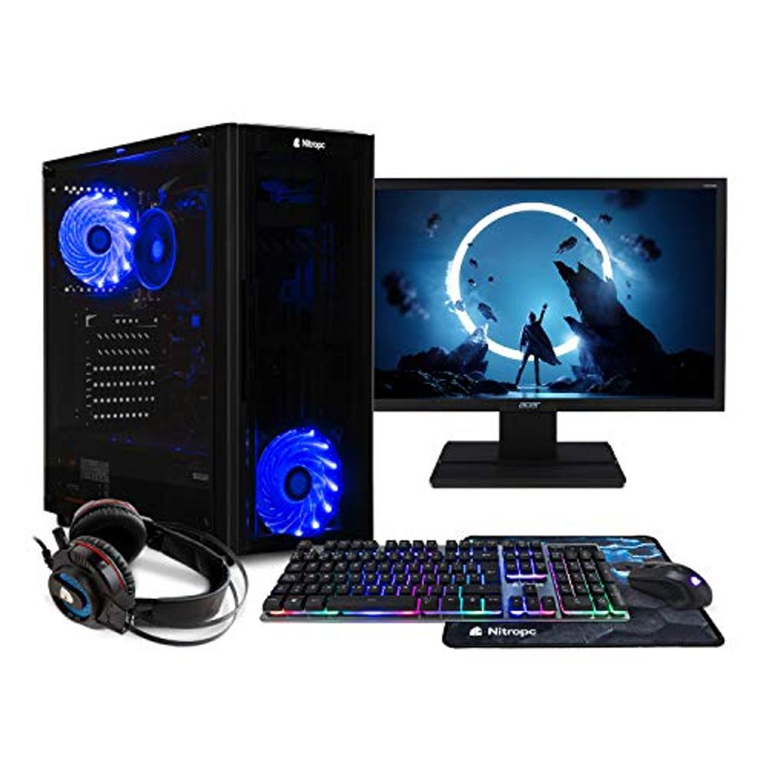 Producto NITROPC - PC Gaming Pack Bronze Rebajas | PC Gamer (CPU Ryzen