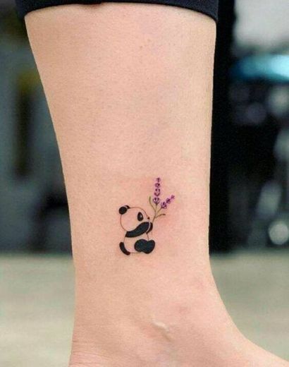 Tatuagem de panda 