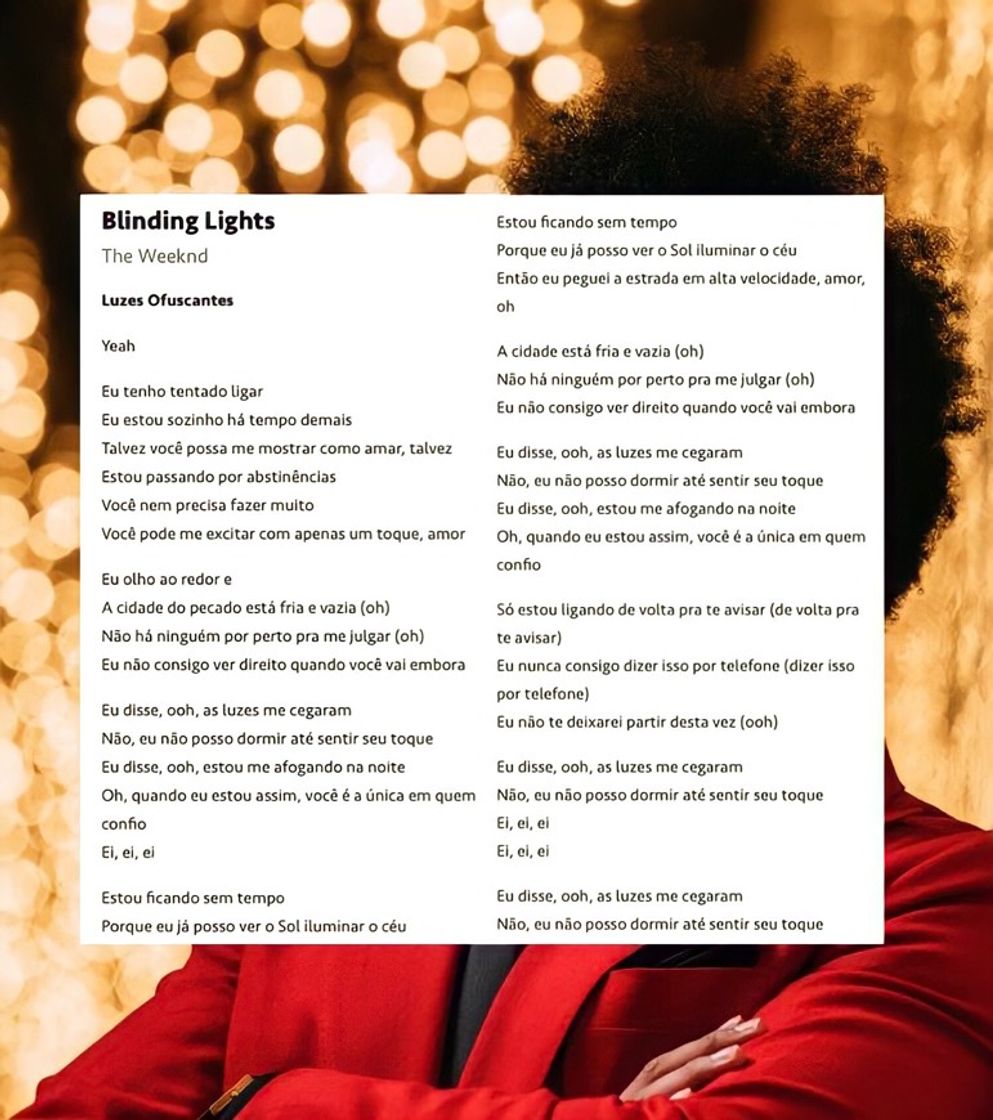 Fashion The Weeknd - Blinding Lights /Tradução 