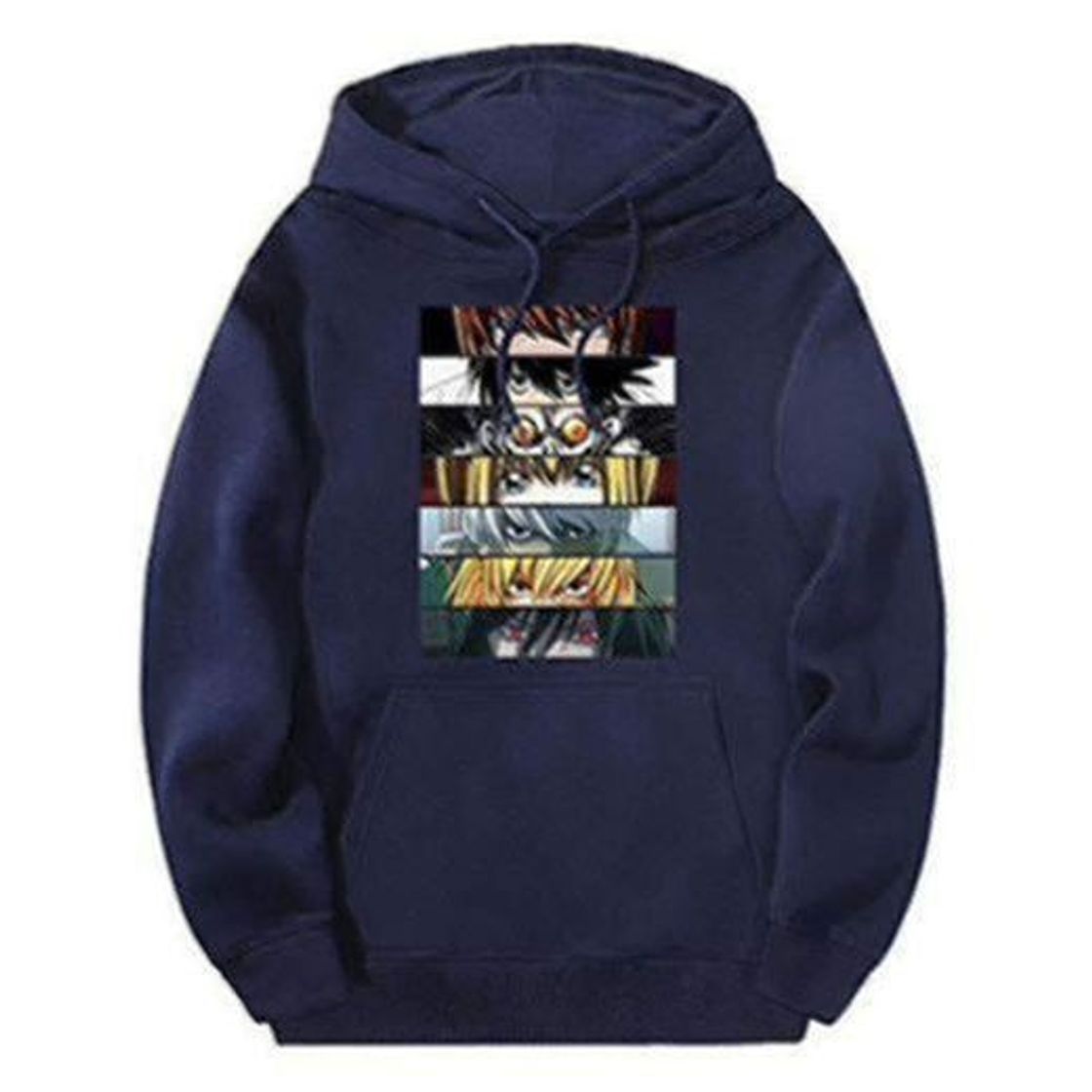 Social Death Note Hoodies Sudadera con Capucha de Lana para Hombre 2020 Jerseys de Lana de Invierno Ropa de Hip Hop Manga Completa Negro Moletom Masculino