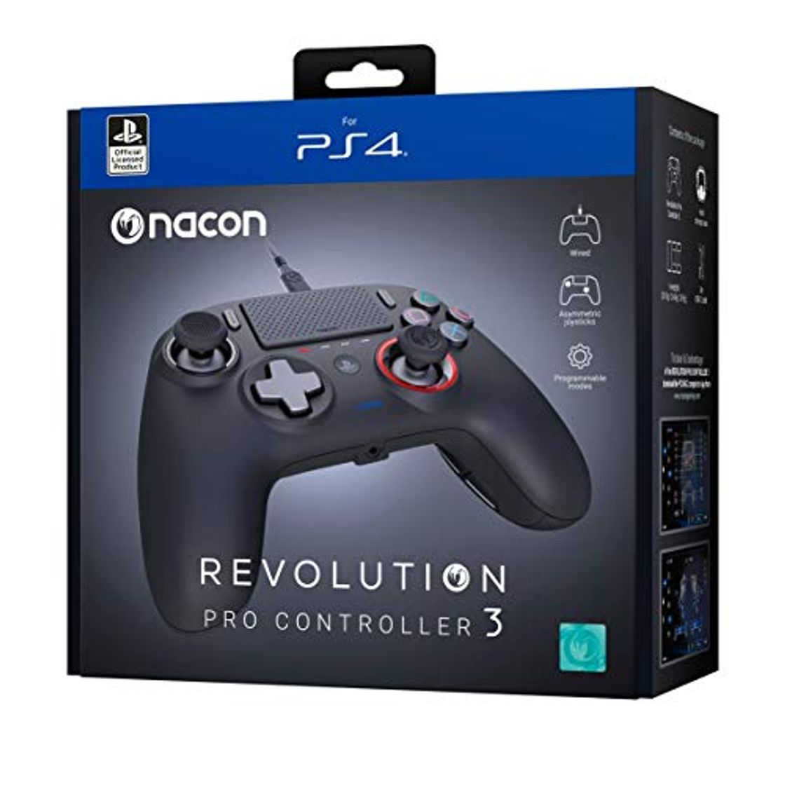 Products Nacon - Revolution Pro Controller 3 Playstation 4 Mando Para PS4 Y