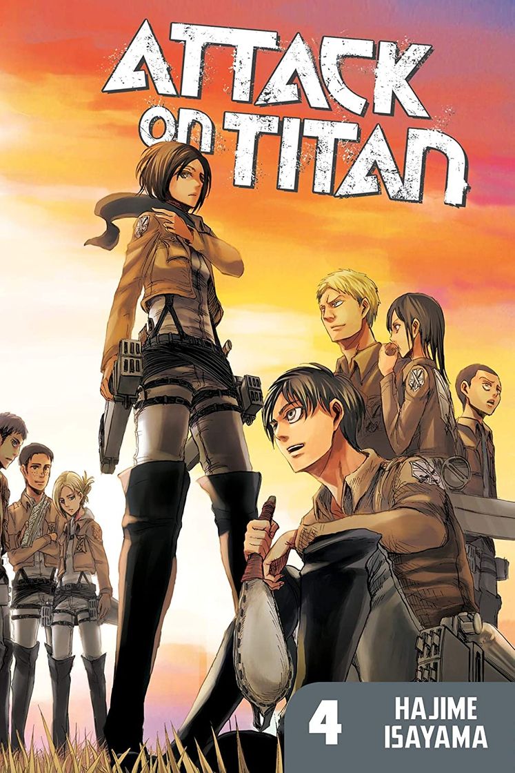 Libro Attack on Titan #4