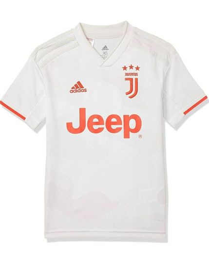 CAMISA DE TIME ADIDAS FUTEBOL JUVENTUS II INFANTIL WHITE / R