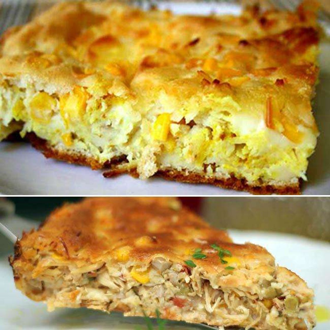 Social Torta de frango sem farinha 