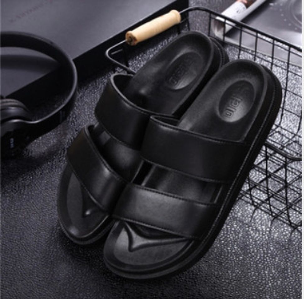 Moda Men and Women Summer Tide Slippers Sandals Tide Men Korean 