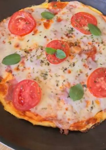 Pizza de frigideira 