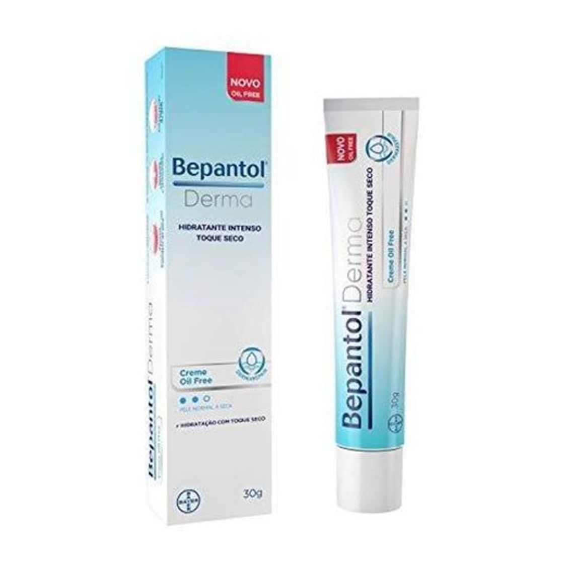 Moda Creme Hidratante Toque Seco, Bepantol Derma, 30g