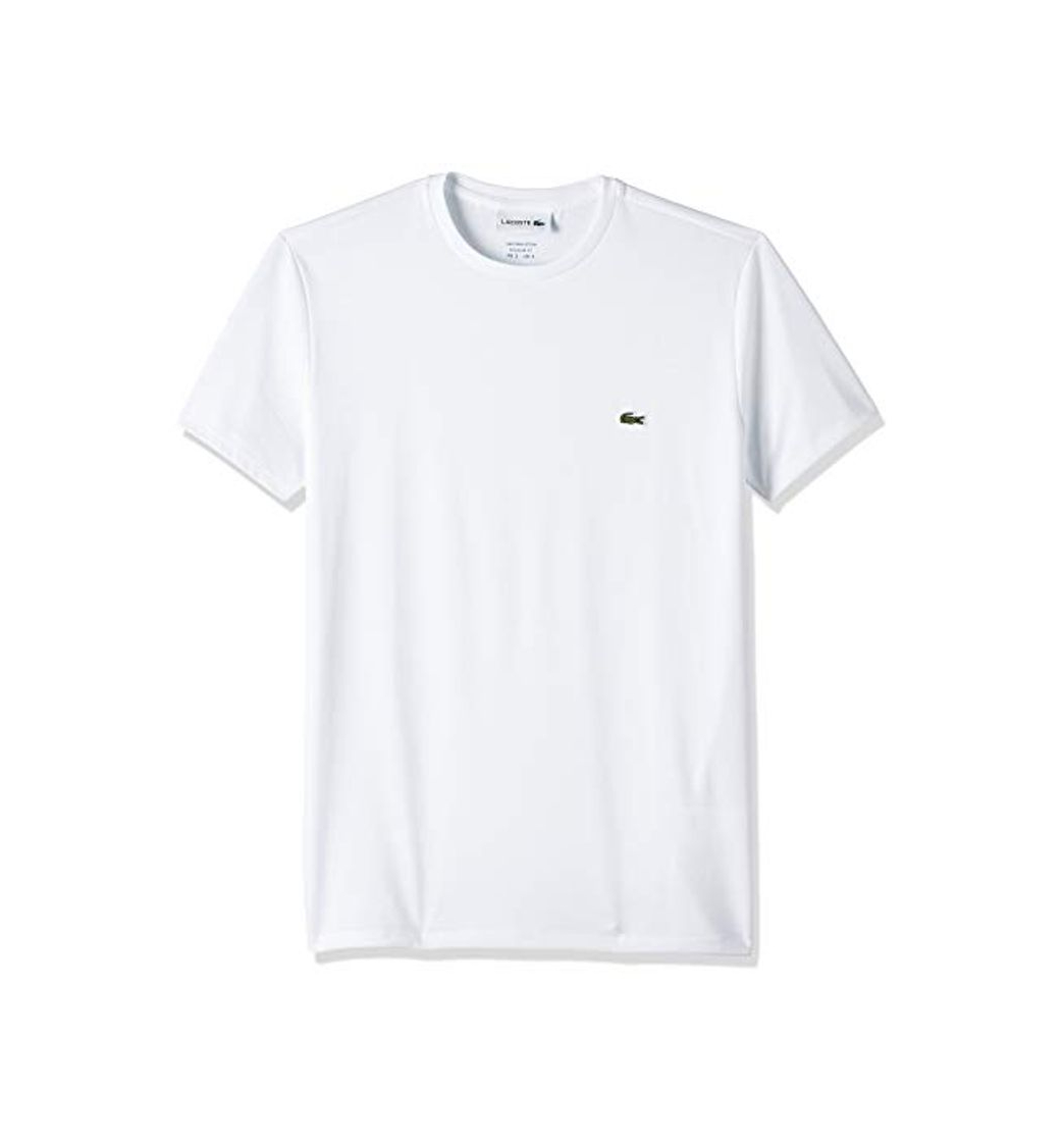 Moda Lacoste TH6709, Camiseta para Hombre, Blanco