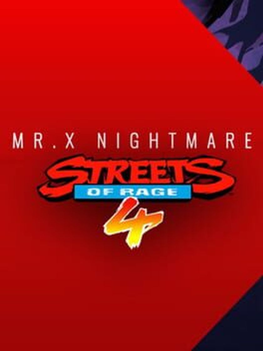 Videojuegos Streets of Rage 4: Mr X. Nightmare