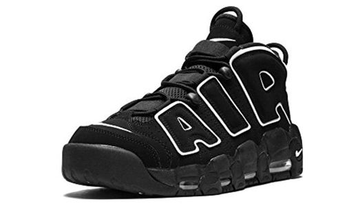 Nike Air More Uptempo, Zapatillas de Baloncesto para Hombre, Negro